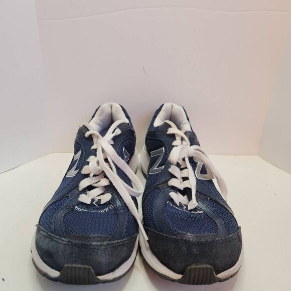 New Balance Womens Navy White Running Shoes Sneakers Size 9 Ortholite WW496GS2 - Picture 2 of 11